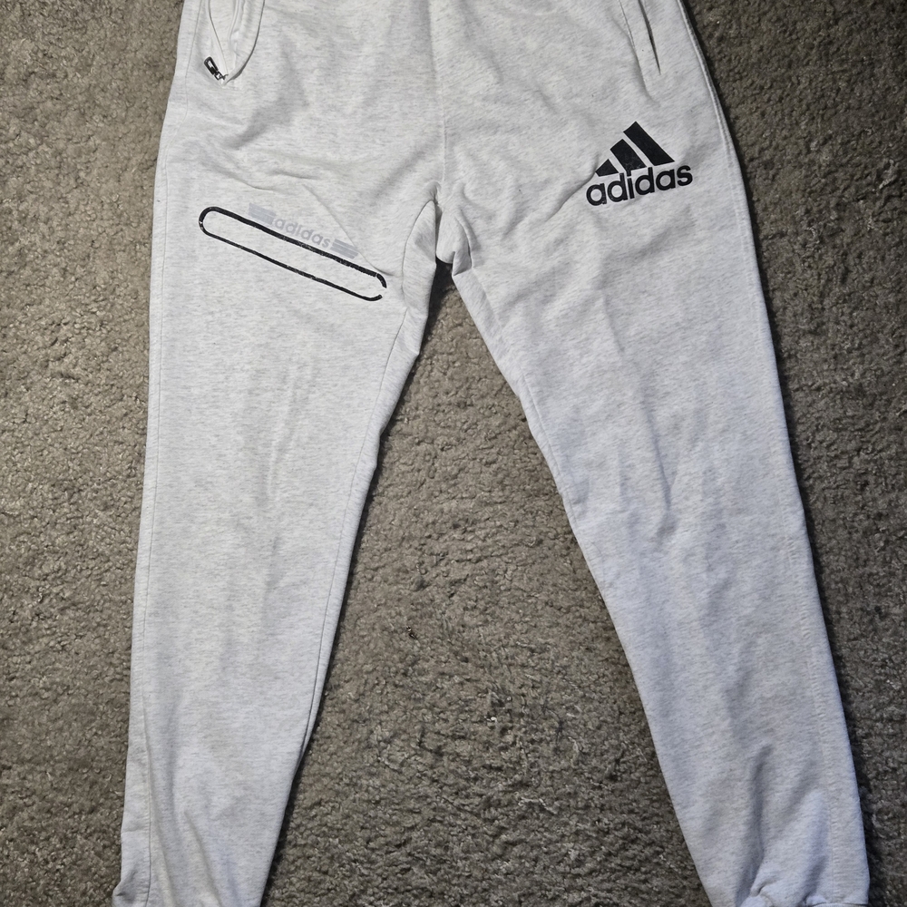 Adidas Kids Gray Jogger Pants